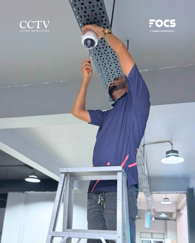 CCTV installation for STO — photo 3